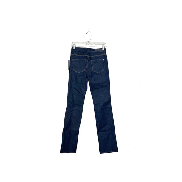 Baldwin Kansas City Cindy NWT Dark Wash Mid-rise Straight Leg Jeans 27 Women’s - Picture 6 of 14